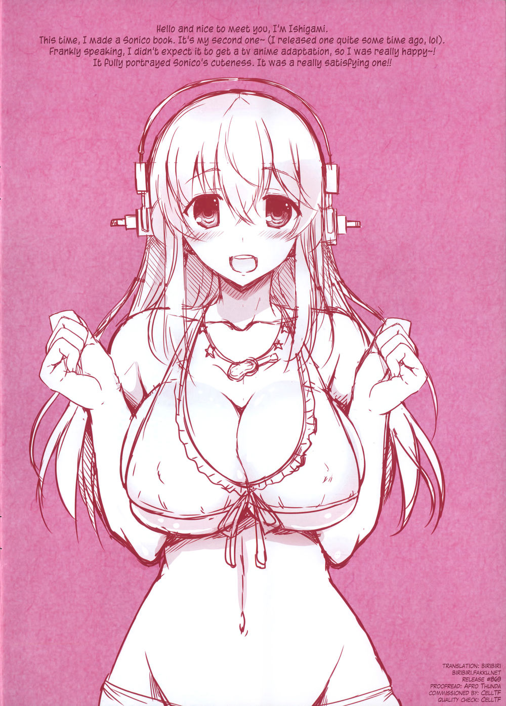 Hentai Manga Comic-Lewd Training with Sonico-Read-2